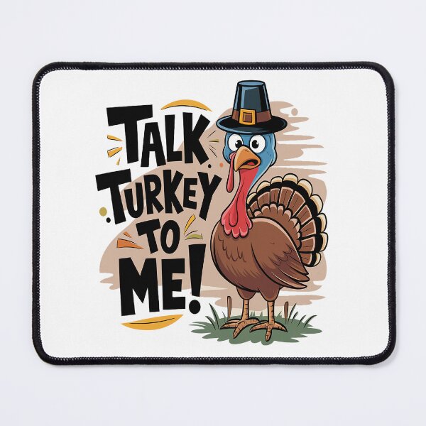 Item preview, Talk Turkey To Me Thanksiging designed and sold by VladoZork.