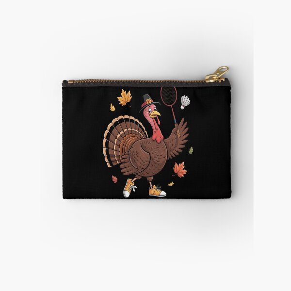 Item preview, turkey playing tennis player thanksgiving pumpkin designed and sold by VladoZork.