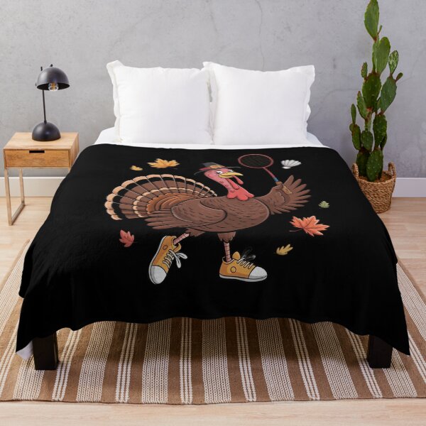 Item preview, turkey playing tennis player thanksgiving pumpkin designed and sold by VladoZork.