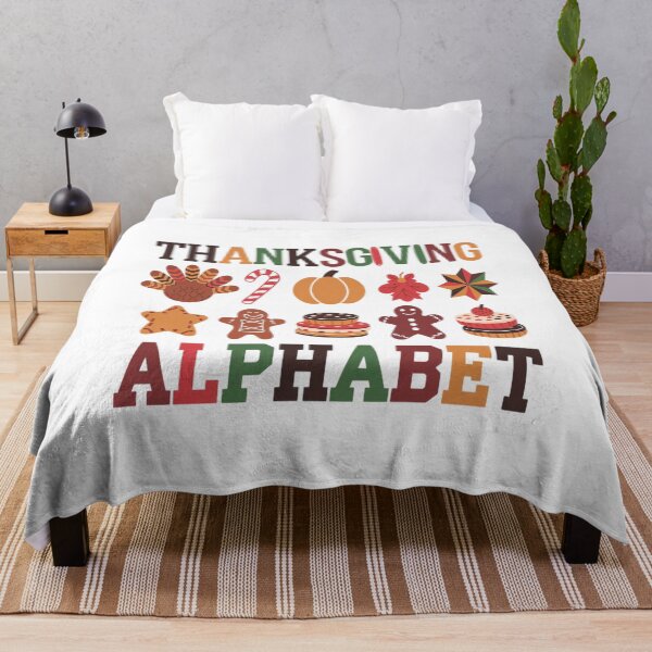 Item preview, thanksgiving alphabet letters designed and sold by VladoZork.