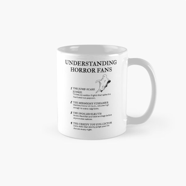 Item preview, Understanding Horror Fans – Funny Definitions About Scary Movie Life designed and sold by PsyFlow35.