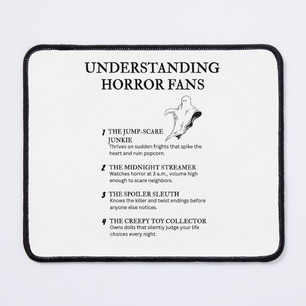 Item preview, Understanding Horror Fans – Funny Definitions About Scary Movie Life designed and sold by PsyFlow35.
