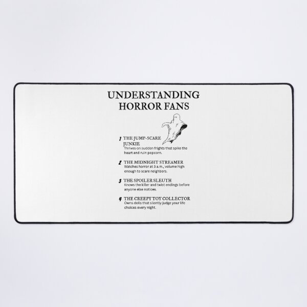 Item preview, Understanding Horror Fans – Funny Definitions About Scary Movie Life designed and sold by PsyFlow35.