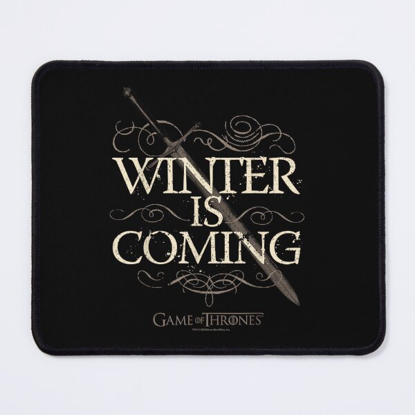 Item preview, Game Of Thrones Winter Is Coming Text designed and sold by PamQBennett.