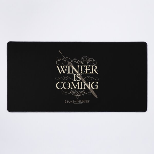 Item preview, Game Of Thrones Winter Is Coming Text designed and sold by PamQBennett.