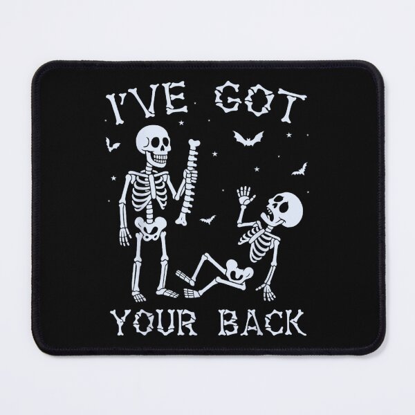 Item preview, I've Got Your Back Funny Skeletons Carrying Spinal Bone Art designed and sold by BancaJone.