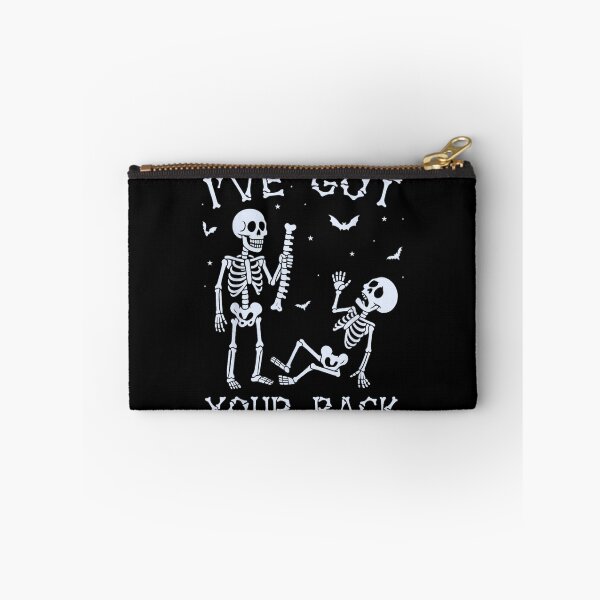 Item preview, I've Got Your Back Funny Skeletons Carrying Spinal Bone Art designed and sold by BancaJone.