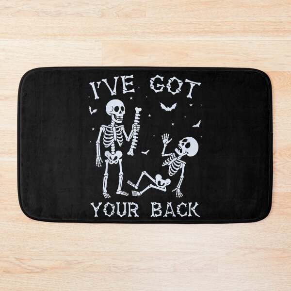 Item preview, I've Got Your Back Funny Skeletons Carrying Spinal Bone Art designed and sold by BancaJone.