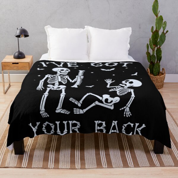 Item preview, I've Got Your Back Funny Skeletons Carrying Spinal Bone Art designed and sold by BancaJone.