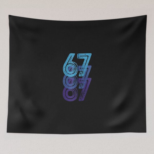 Item preview, Number 67 Blue Best Classic College Style Birthday Funny  designed and sold by grumpzara.