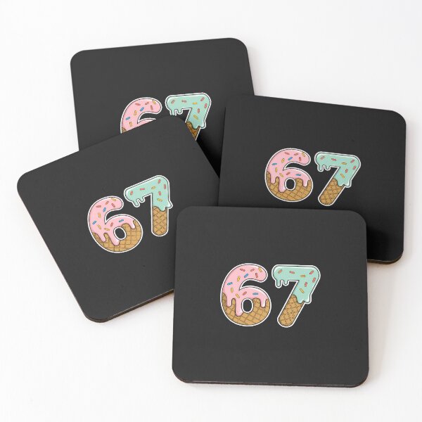 Item preview, 67 Ice Cream 67 Meme Funny Six Seven Gen Alpha Men Women 67  designed and sold by grumpzara.