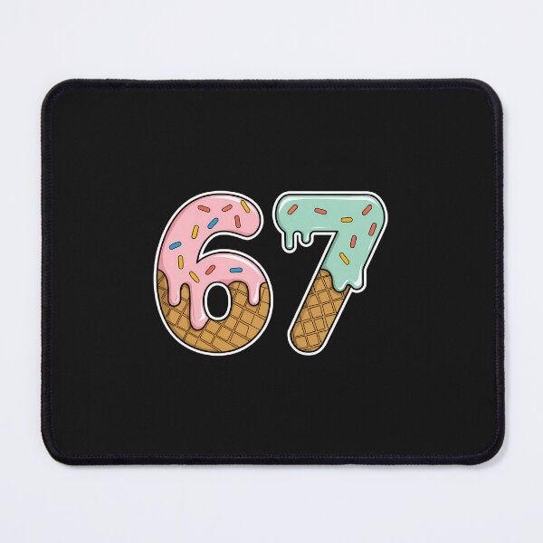 Item preview, 67 Ice Cream 67 Meme Funny Six Seven Gen Alpha Men Women 67  designed and sold by grumpzara.