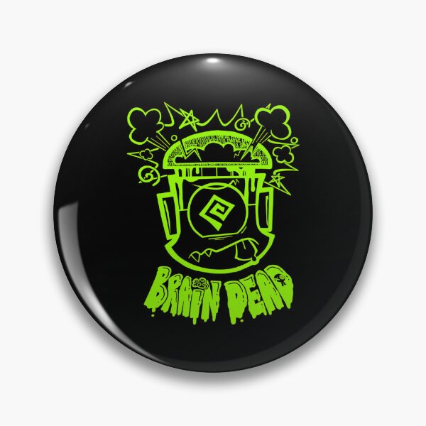 Item preview, Brain-Dead Green Ok K.O Let'S Be Heroes designed and sold by JuanAngulo7.