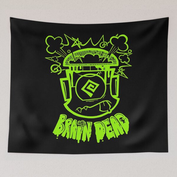 Item preview, Brain-Dead Green Ok K.O Let'S Be Heroes designed and sold by JuanAngulo7.