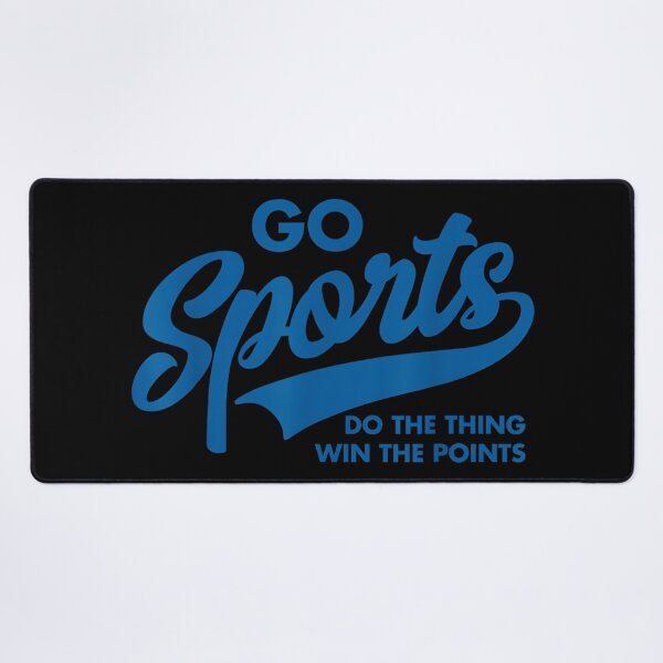 Item preview, Go Sports Do The Thing Win The Points Funny Blue designed and sold by PamQBennett.