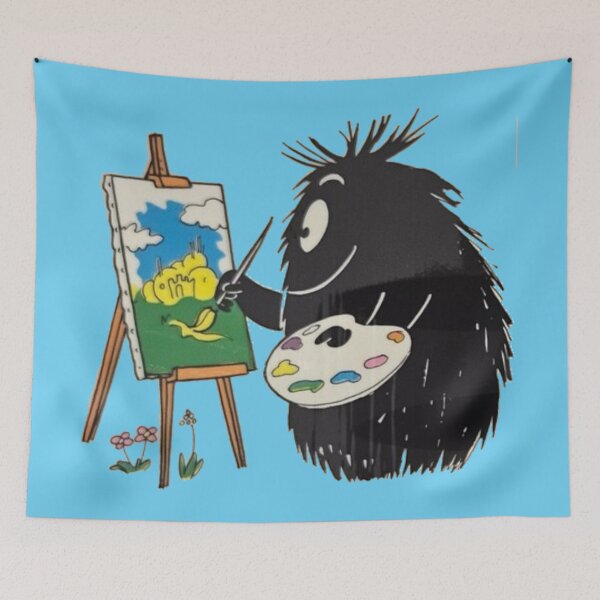 Item preview, Barbapapa macht Kunst im Atelier - Jahrgang designed and sold by DieViolettHund.