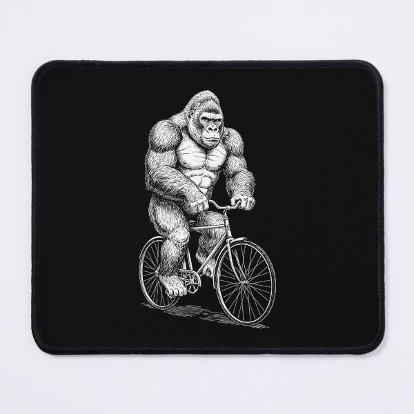 Item preview, Cycling Bicycle Gorilla Vintage Cyclist Funny Biker Animal designed and sold by GrandeDuc.
