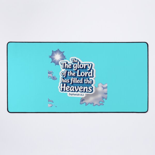 Item preview,  Zephaniah 8:2 Bible Verse Label – The Glory of the Lord Has Filled the Heavens , designed and sold by PaintMeWorld.