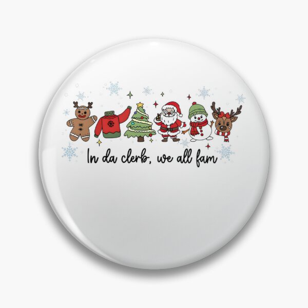 Item preview, In Da Clerb We All Fam Funny Christmas designed and sold by vespira-motion.