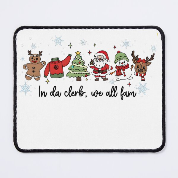 Item preview, In Da Clerb We All Fam Funny Christmas designed and sold by vespira-motion.