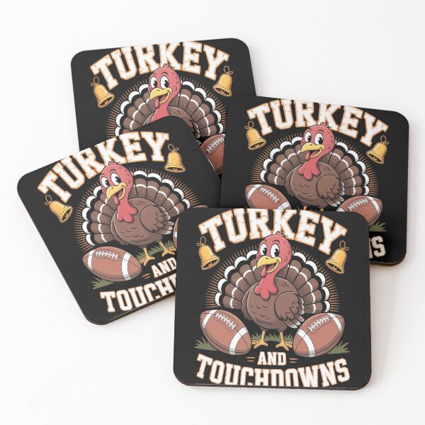 Item preview, Thanksgiving Turkey And Touchdowns Football designed and sold by VladoZork.