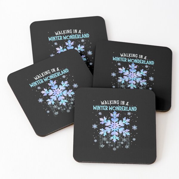 Item preview, Let It Snow Xmas Winter Holidays Family Women Kids Walking In A Winter Wonderland Tie Dye Snowflake Christmas Unisex-Adults & designed and sold by PamQBennett.