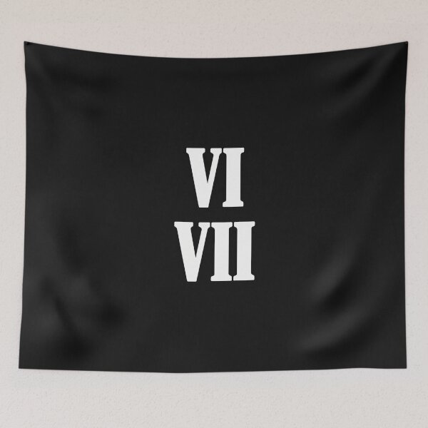 Item preview, Vi Vii Roman Numeral Six Seven 67 Funny  designed and sold by grumpzara.