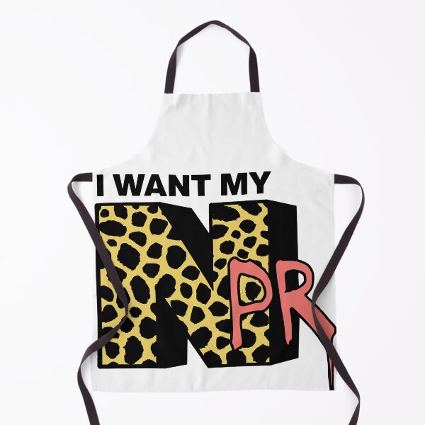 Item preview, I Want My NPR Leopard designed and sold by EdificaturasArt.