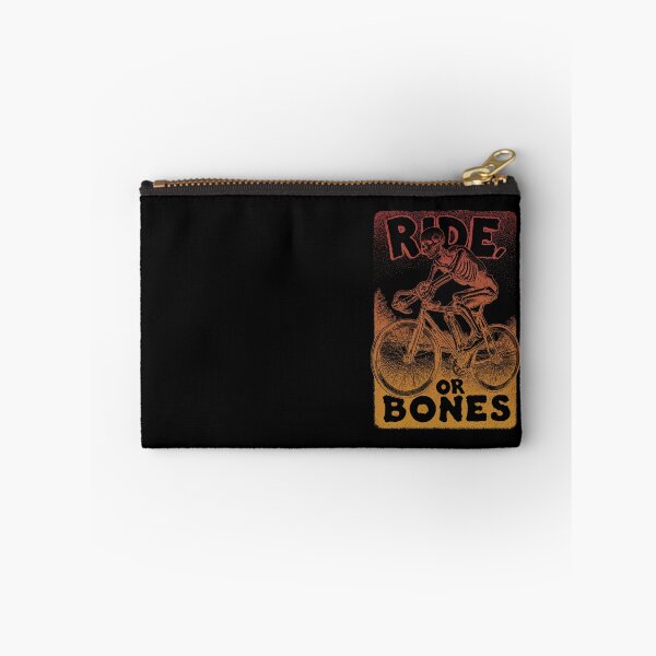 Item preview, RIDE OR BONES – Skeleton on Fixed Gear Bike | Urban Punk Cycling Art designed and sold by Absyntart.
