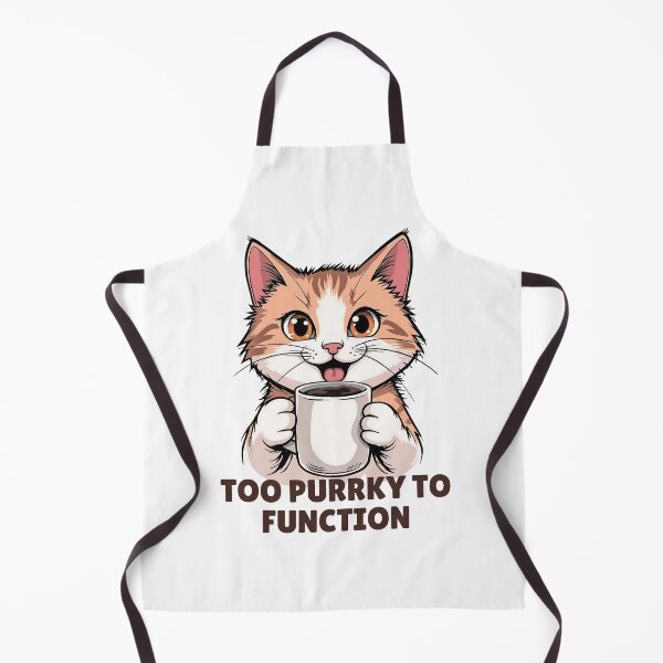 Item preview, Cute Cat with Coffee Mug  designed and sold by berwies.