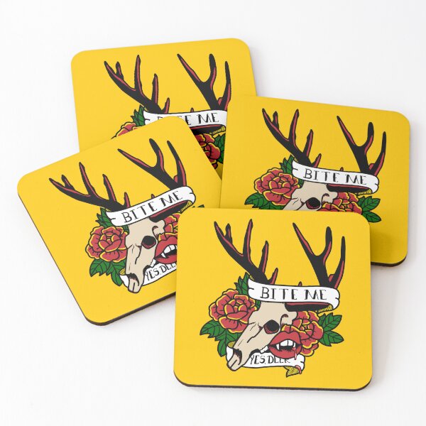Item preview, Stag & Vixen Halloween Ink designed and sold by RbPanos.