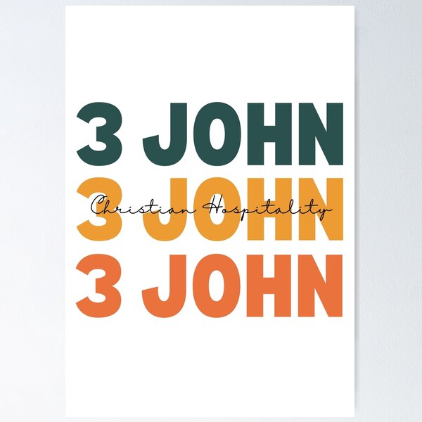 Item preview, 3 John Book of the Bible designed and sold by Jesil Dacay.