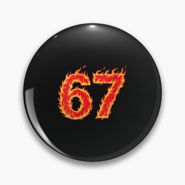 Item preview, Womens 67 Meme Six Seven Flame Fire Funny Gen Alpha Slang designed and sold by grumpzara.