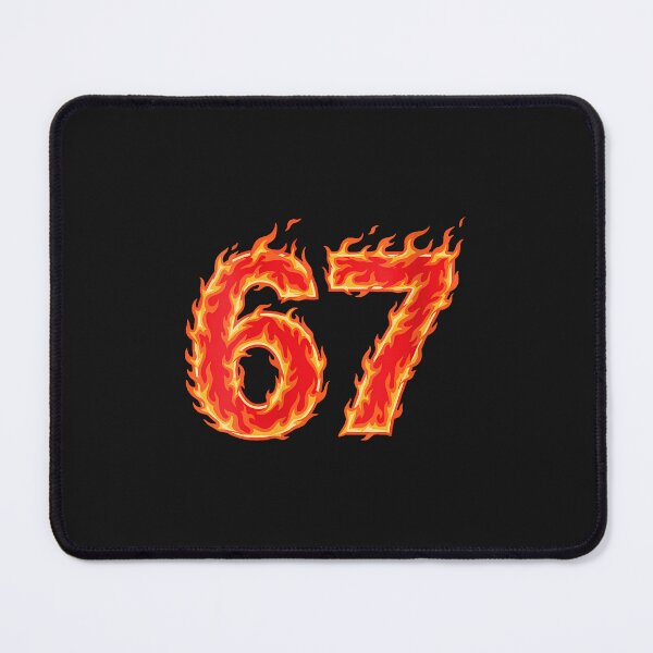 Item preview, Womens 67 Meme Six Seven Flame Fire Funny Gen Alpha Slang designed and sold by grumpzara.
