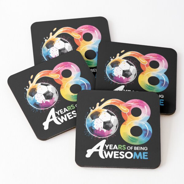 Item preview, 8 YEARS OF BEING AWESOME SOCCER 8TH BIRTHDAY designed and sold by Bandikonsalez.