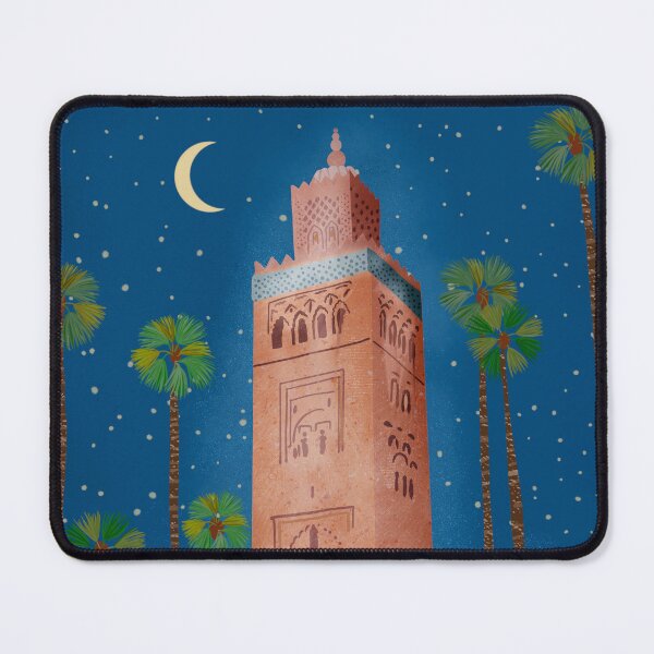 Artikelvorschau, La Kutoubia, Marrakech-travel Art Poster entworfen und verkauft von taika tori.