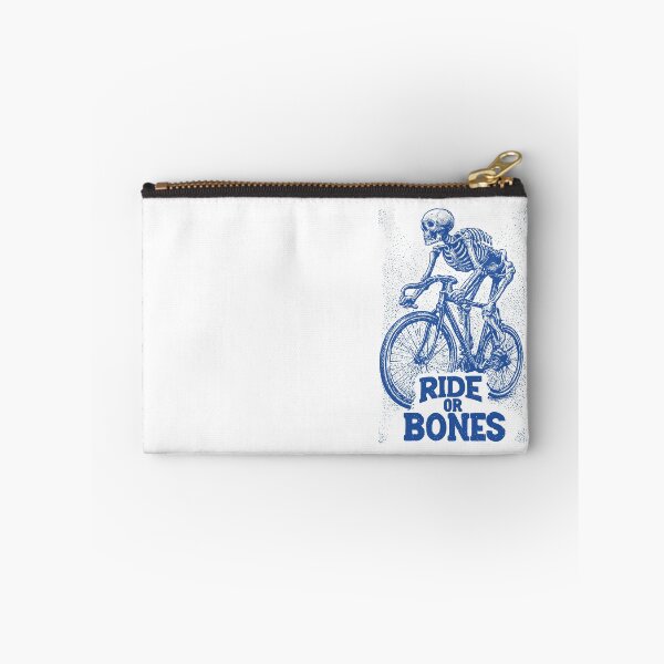 Item preview, RIDE OR BONES – Skeleton on Fixed Gear Bike | Urban Punk Cycling Art designed and sold by Absyntart.