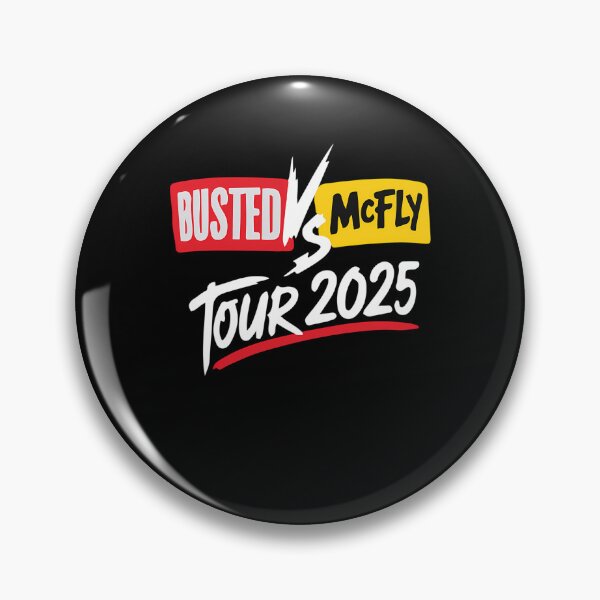 Item preview, Busted Vs Mcfly Tour 2025 designed and sold by SilvanValles5.