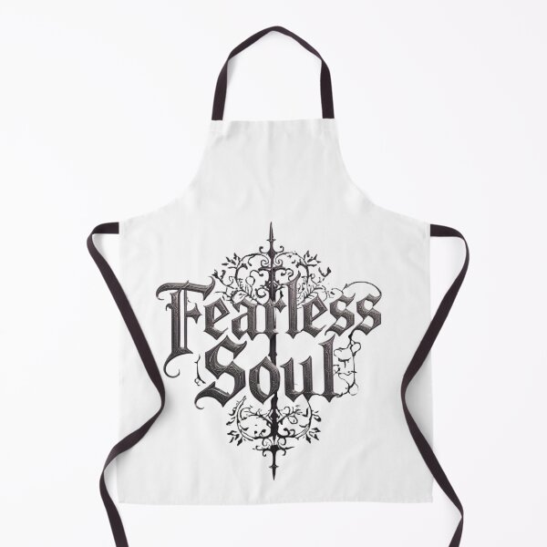 Item preview, Fearless Soul - Gothic Metal Typography Design designed and sold by Kavya Art.