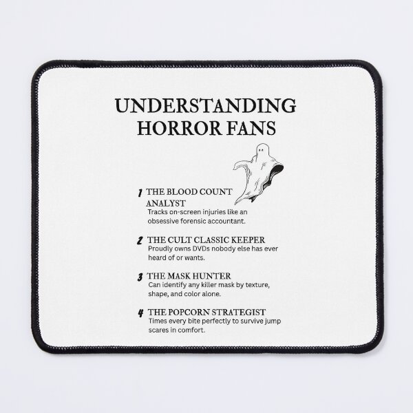 Item preview, Understanding Horror Fans Vol. 1 – Humor for Jump-Scare Junkies designed and sold by PsyFlow35.