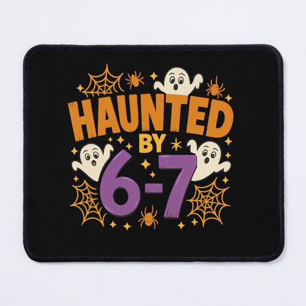 Item preview, Haunted by 6-7 – Cute Ghost and Spiderweb Halloween designed and sold by haitrieuic96.
