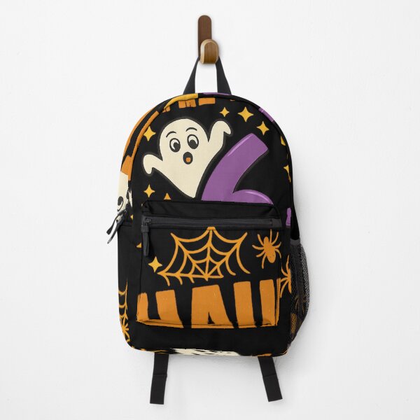 Item preview, Haunted by 6-7 – Cute Ghost and Spiderweb Halloween designed and sold by haitrieuic96.