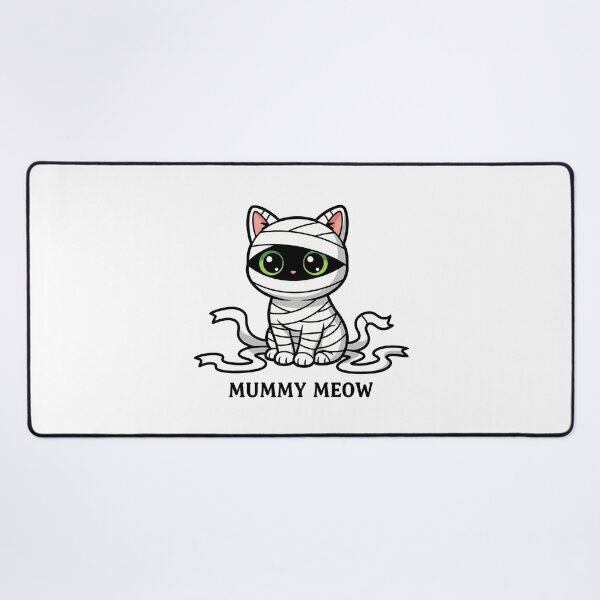 Item preview, Mummy Meow Wrapped Cat Bandages Halloween Cute designed and sold by GizmoDesign.