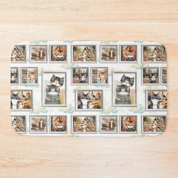 Item preview, Vintage Cat Art: Anthropomorphic Cat Portrait Pattern | Cat Art | Watercolor Painting | Anthropomorphic Animal Portrait designed and sold by UnhingedBird.