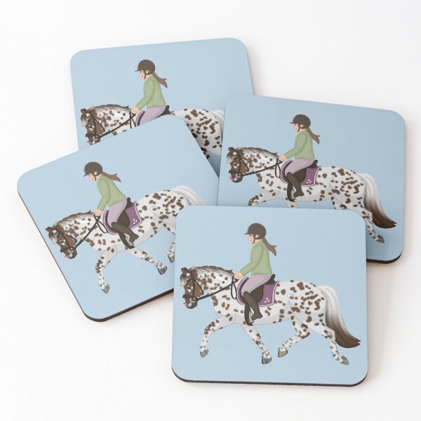 Item preview, Trotting Spotted Pony - Cartoon Horse Illustration  designed and sold by Art By Drina.
