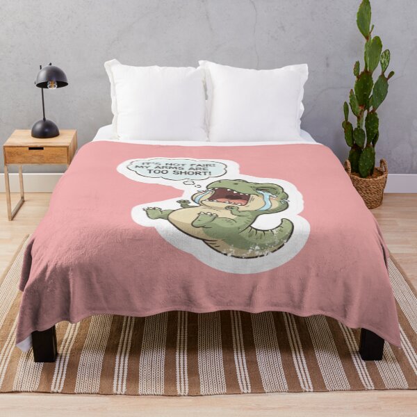 Item preview, Funny Crying T Rex Dinosaur Short Arms Not Fair Meltdown Meme designed and sold by bvdesignart.