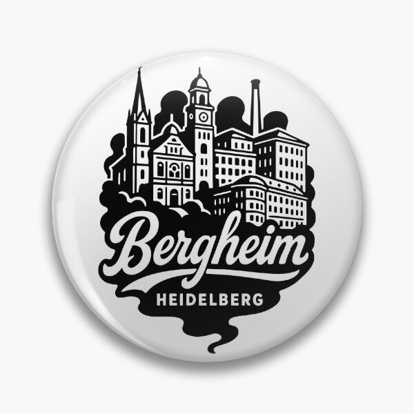 Item preview, Bergheim Heidelberg Neighborhood Skyline Art designed and sold by Boogosh.