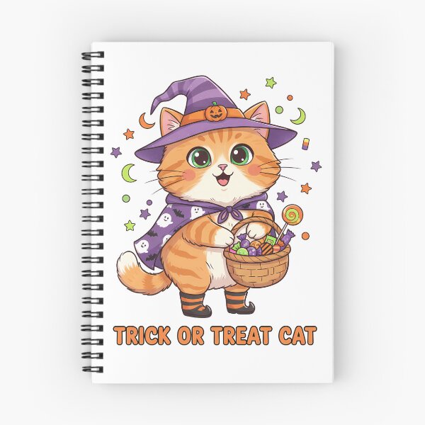 Item preview, Trick Or Treat Cat Halloween Costume Candy Basket designed and sold by GizmoDesign.