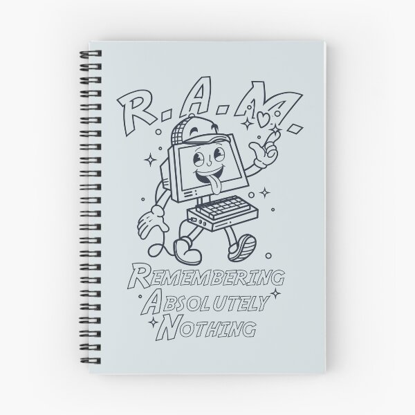 Item preview, R.A.M. – Remembering Absolutely Nothing designed and sold by Milena R..
