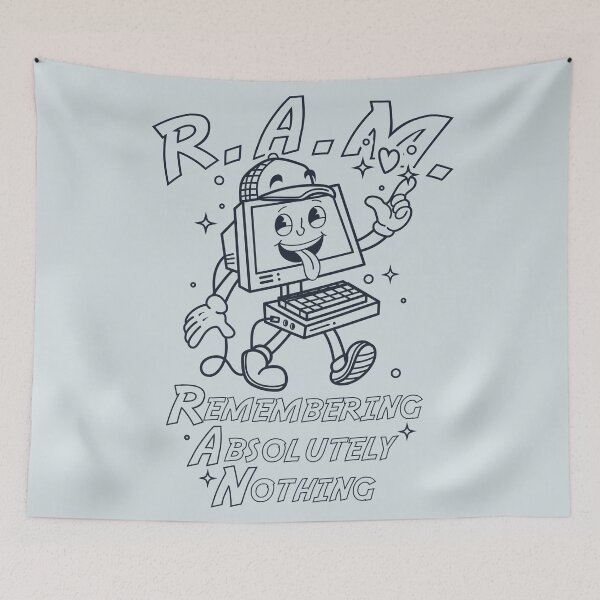 Item preview, R.A.M. – Remembering Absolutely Nothing designed and sold by Milena R..